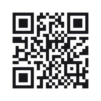 QR Code Icon Editable Format for Digital Use vector