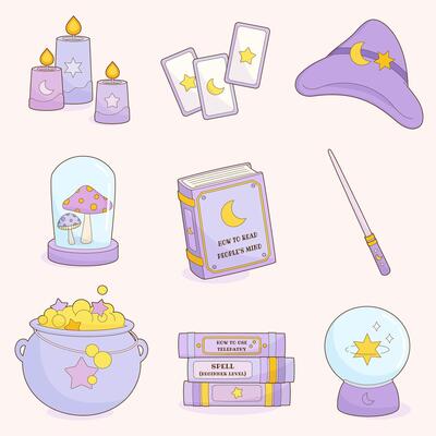 magic tool for witch elements