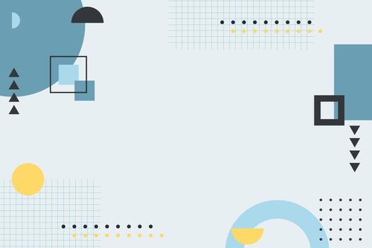 vistoso memphis estilo antecedentes con resumen formas vector