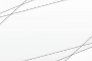 Soft white background with transparent diagonal overlays vector