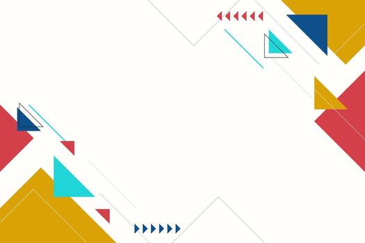 moderno geométrico negocio antecedentes con vistoso triangulos vector