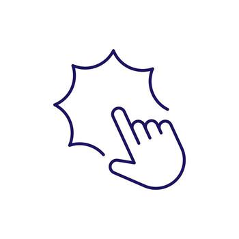 cursor contorno imagen para gráfico y web diseño, aplicaciones, anuncios, varios tarjetas vector