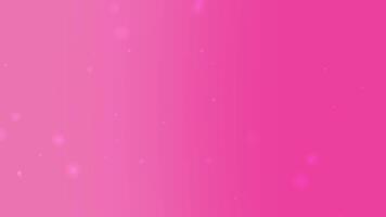 Pink background with white bokeh ideal for feminine designs greeting cards social media or background for product displays and website banners video