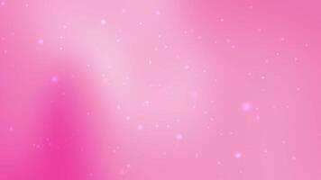 Pink background abstract design wallpaper with white dots particle ideal for feminine branding childrens designs or festive event invitations Bright fun and playful video