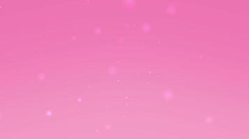 Pink background with blurred white particle suitable for backgrounds social media graphics feminine designs invitations and product mockups video