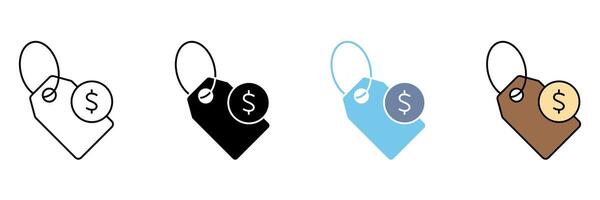 EXPENSIVE concept line icon. Simple element illustration. vector