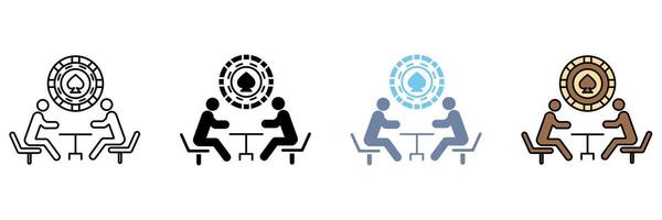 PLAYERS concept line icon. Simple element illustration. vector