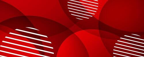 Red abstract background with stripes. vector