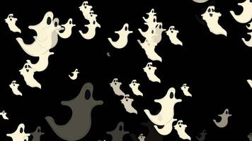 Looping Ghost Animation with Alpha Channel for Overlays video