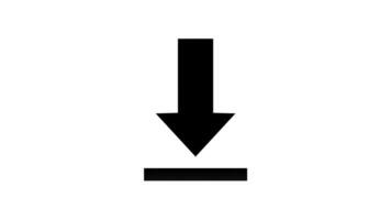 Download file icon animation. Motion graphic design. 4k. Looping animation. Upload, download, downloading, uploading. video