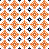 Seamless Vintage Floral Pattern for Fabric and Wallpaper, Cute Minimalist Floral Pattern with Dainty Blooms for Childrens Fabric vector
