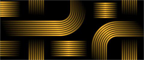 geometric composition, repetition of lines or planes with gold and brown gradient colors as inspiration in applied art design or graphic design vector