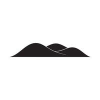 Mountains icon illustration vector