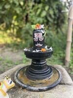 hindu god on the temple photo