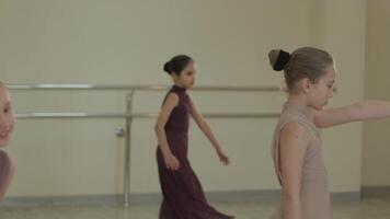 Practicing duet sequence with focused intensity video