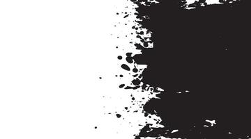 white and black brush dirty rusty grunge texture, abstract pattern background vector