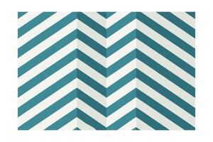 Teal Chevron Pattern on Square with Diagonal Stripes Geometric Design vector