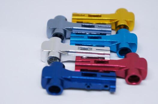 The Anodized CNC parts Aluminum Components in Multiple Colors photo