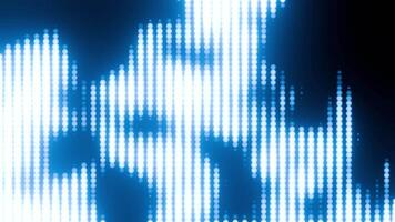 Blue neon VJ loop background for party. video