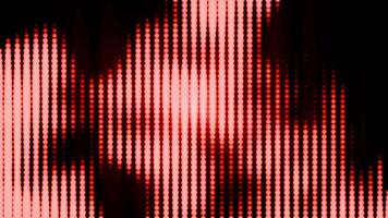 Orange neon VJ loop spheres background video