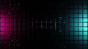 Walls with lights background for party VJ loop video