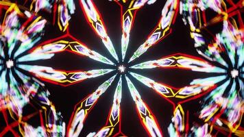 Acid kaleidoscope VJ loop backgound video