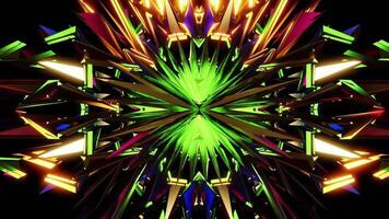 Carnival VJ loop background for music party video