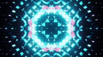 Colorful abstract background with a circular design VJ loop for party background video