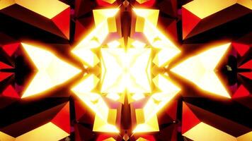 VJ neon disco loop background for party video
