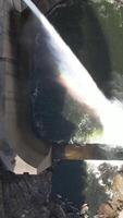 Hydroelectric Power Station Vertical View video
