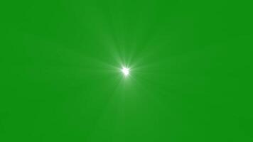 A green screen with a bright light shining through it video