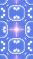 Abstract shimmering VJ fantasy kaleidoscope shiny light futuristic motion background. stars light artistic motion. video