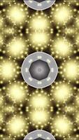 Abstract shimmering VJ fantasy kaleidoscope shiny light futuristic motion background. soft light glowing motion. video