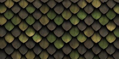 fantasy dragon scale texture with organic leaf pattern photo