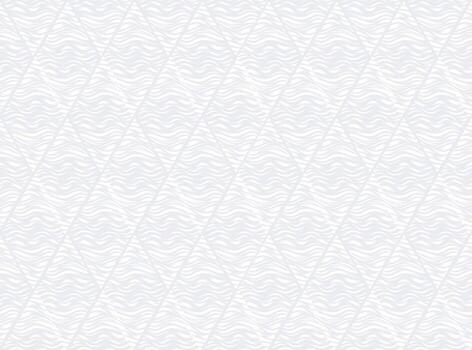 Seamless ornament with wavy line pattern in geometric shape. Stylish diamond ripple line texture vector