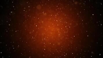 A dark background with stars and snow video