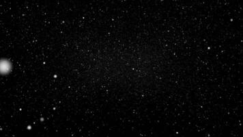 A black and white image of a star in the sky video