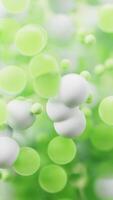 Abstract dense particles sphere backgrounds, 3d rendering. video
