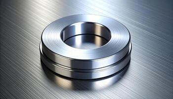 Neodymium Magnets on Aluminum photo