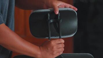 Adjusting Ergonomic Office Chair Headrest video