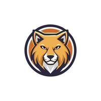 A logo for a team of wolves vector