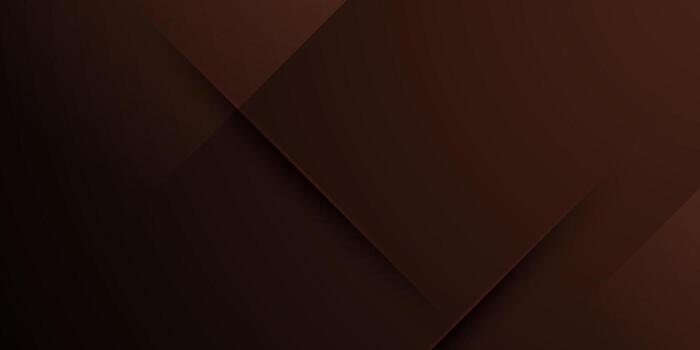 resumen oscuro marrón futurista elegante antecedentes. corte de papel modelo con ligero diseño. vector