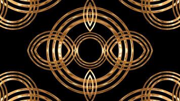 Seamlessly looping kaleidoscope with evolving patterns video