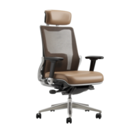 escritorio silla aislado en transparente antecedentes para oficina mueble catálogos, postura apoyo, y interior diseño Bosquejo png