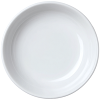 white plate on a transparent background png