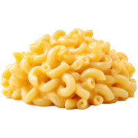 Macaroni and cheese isolated on transparent background png