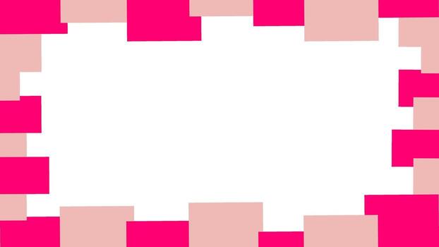 Abstract square pattern background in frame for your presentation or cover design vector