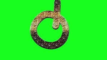 Chalkboard style animated letter Q for phonics and early learning content, perfect for kids ABC videos, preschool education visuals, and school themed animations video