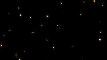 gold stars on a black and green background video