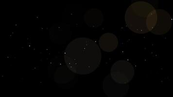 a black background with stars and a few lights video